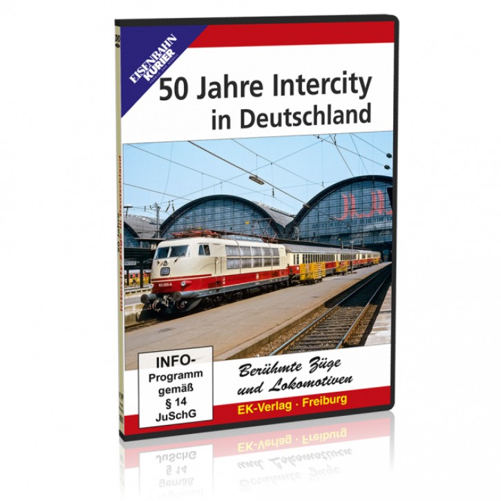 Berühmte Züge und Lokomotiven - 50 Jahre Intercity in Deutschland (DVD)