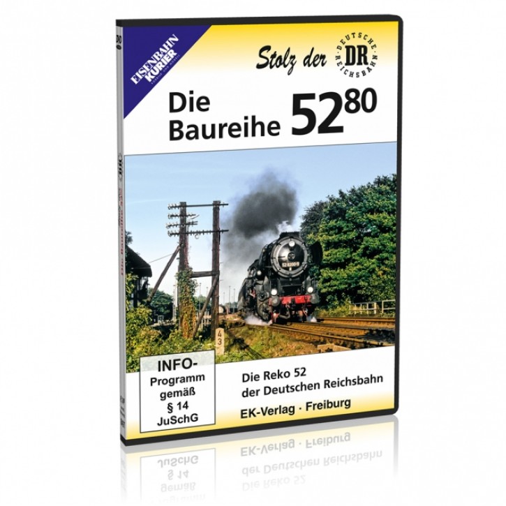 Die Baureihe 52.80 - Die Reko-52 der Deutschen Reichsbahn. Stolz der DR (DVD)