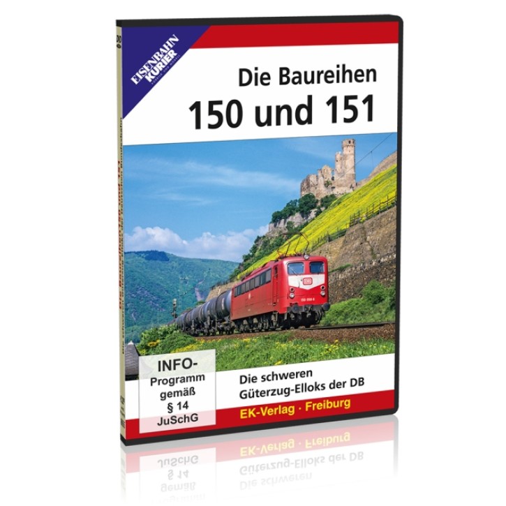 Die Baureihen 150 und 151 - Die schweren Güterzug-Elloks der Deutschen Bundesbahn (DVD)