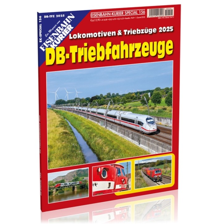 DB-Triebfahrzeuge - Lokomotiven & Triebzüge 2025 - Eisenbahn Kurier Special 156