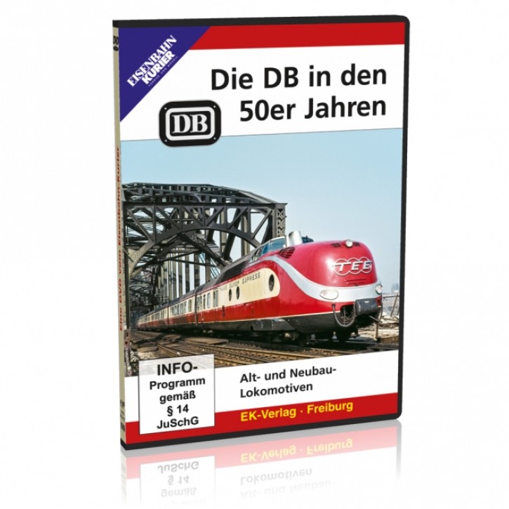 Die DB in den 50er Jahren - Alt- und Neubaulokomotiven (DVD)