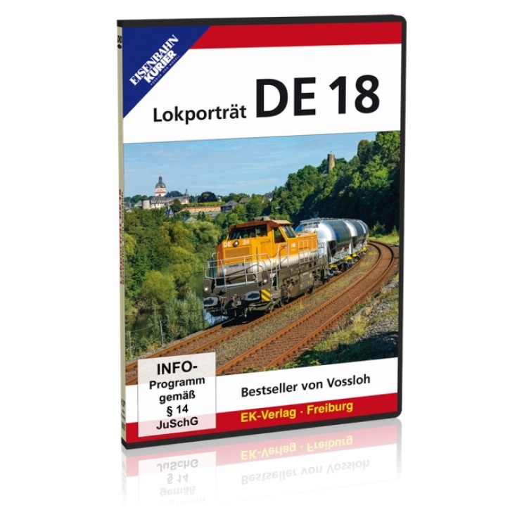 Lokporträt DE 18 Bestseller von Vossloh - DVD Lokporträt DE 18 Bestseller von Vossloh - DVD
