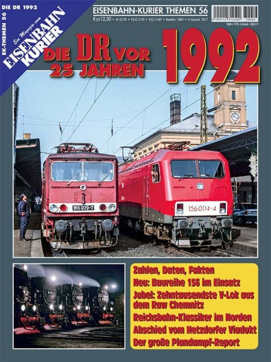 Die DR vor 25 Jahren - 1992 - Eisenbahn-Kurier Themen 56