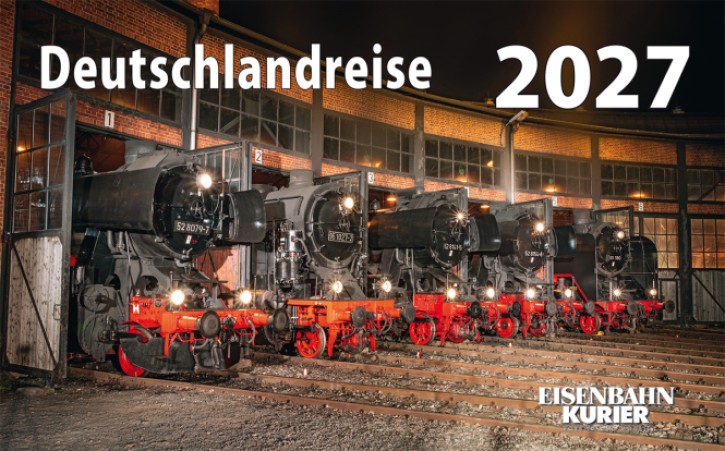 Deutschlandreise Eisenbahnkalender 2027