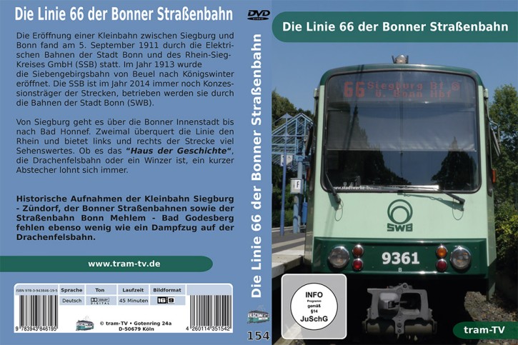 Die Linie 66 der Bonner Straßenbahn (DVD)