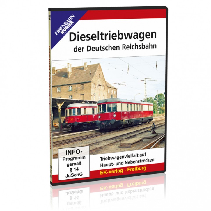 Dieseltriebwagen der Deutschen Reichsbahn - Triebwagenvielfalt auf Haupt- und Nebenstrecken (DVD)