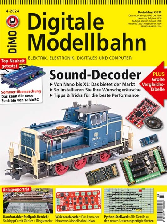 Digitale Modellbahn 4-2024 Sound-Decoder