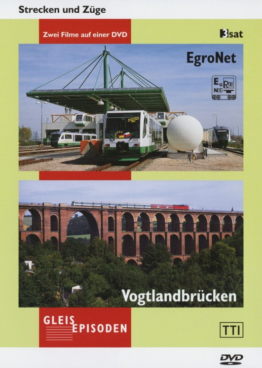 Vogtlandbrücken – Bahnen im Vogtland & EGRONET – Nahverkehr in neuer Dimension (DVD)
