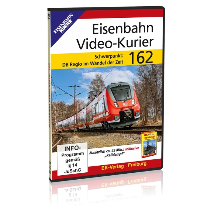 Eisenbahn Video-Kurier 162 - Schwerpunkt DB Regio im Wandel der Zeit (DVD)