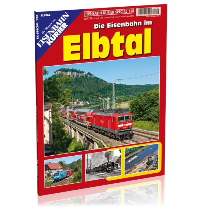 Die Eisenbahn im Elbtal - Eisenbahn Kurier Special 158