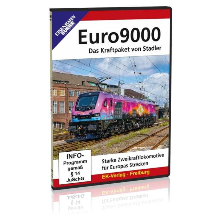 Euro 9000 - Starke Zweikraftlokomotive für Europas Strecken (DVD)