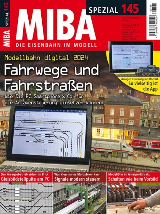 Fahrwege und Fahrstraßen - Modellbahn digital 2024 - MIBA-Spezial 145