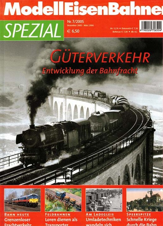Güterverkehr - Entwicklung der Bahnfracht - ModellEisenBahner spezial (Antiquariat)