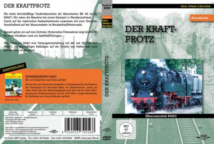 Der Kraftprotz - Museumslok 95027 (DVD)