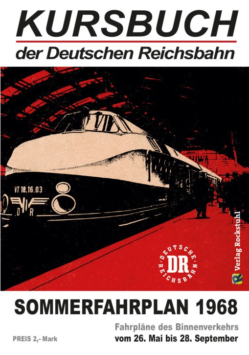 Kursbuch der Deutschen Reichsbahn - Sommerfahrplan 1968