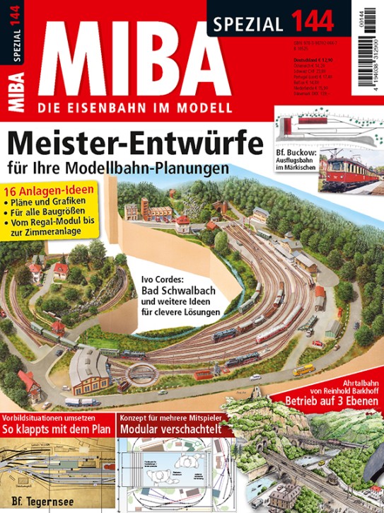 Meister-Entwürfe für Ihre Modellbahn-Planungen - MIBA-Spezial 144