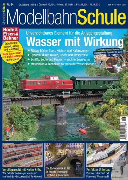 Wasser mit Wirkung - ModellbahnSchule 54