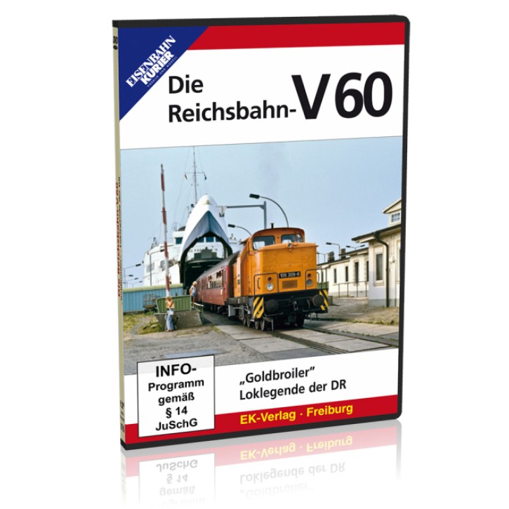 Die Reichsbahn-V 60 "Goldbroiler" - Loklegende der DR - DVD