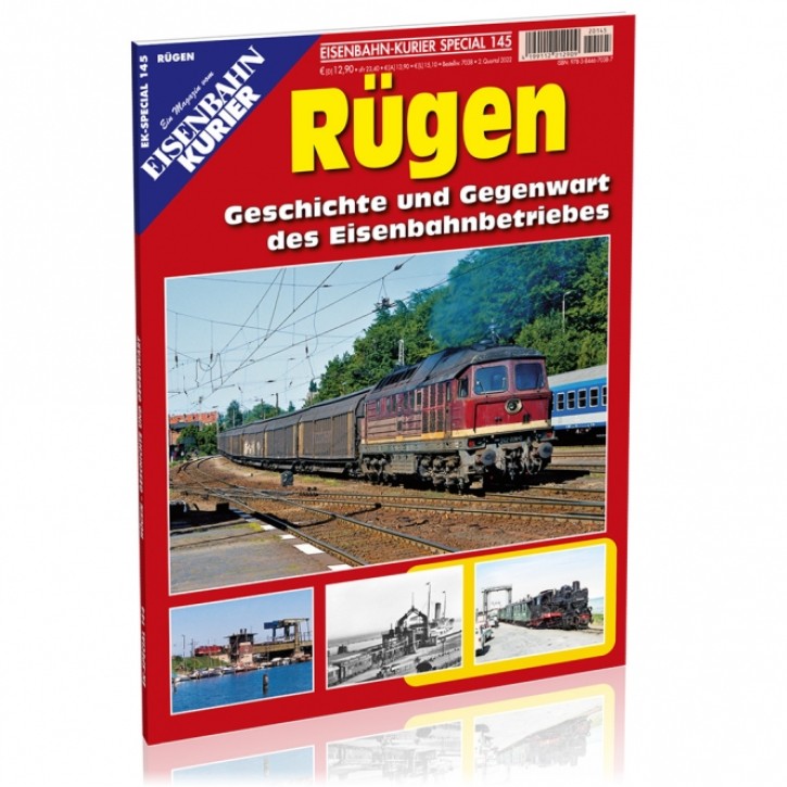Rügen - Geschichte und Gegenwart des Eisenbahnbetriebes (Eisenbahn-Kurier Special 145)