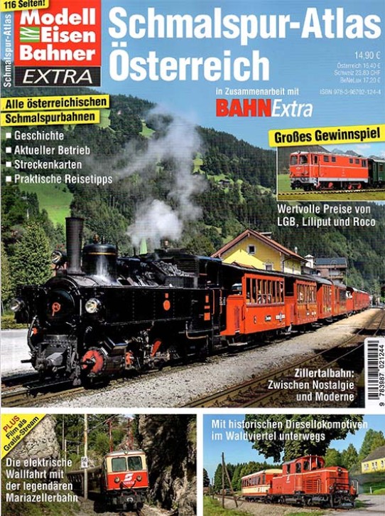 Schmalspur-Atlas Österreich – alle Schmalspurbahnen in Österreich einst und heute - Modelleisenbahner Extra 9