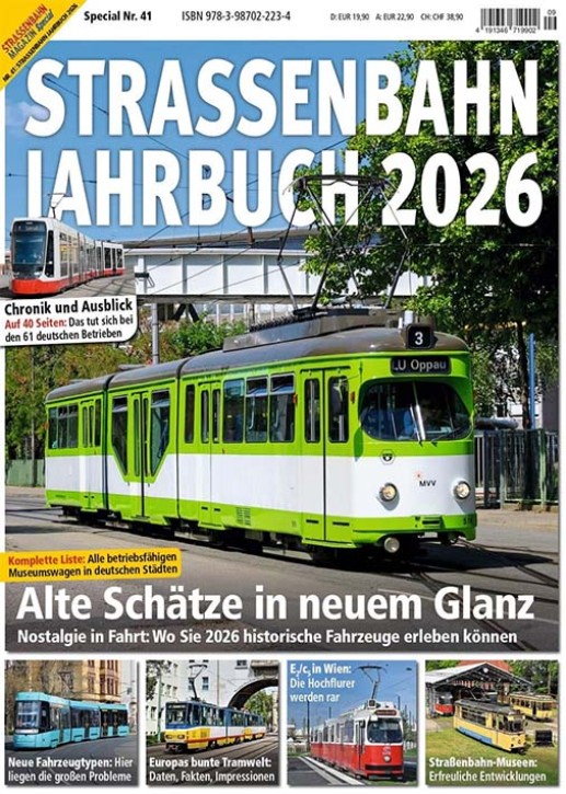 Straßenbahn Jahrbuch 2026
