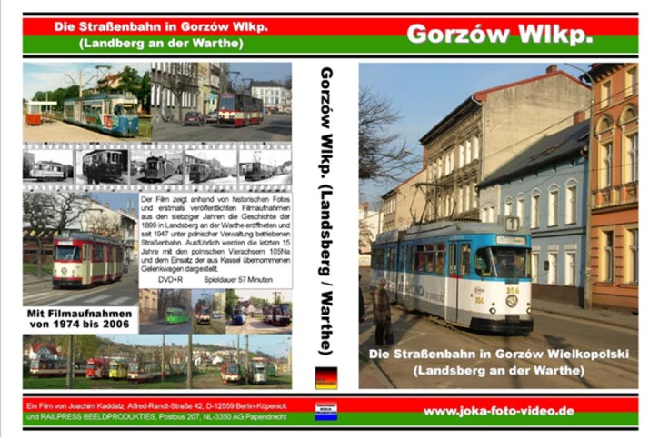 Gorzow Wielkopolski (Landsberg an der Warthe) Straßenbahn - DVD