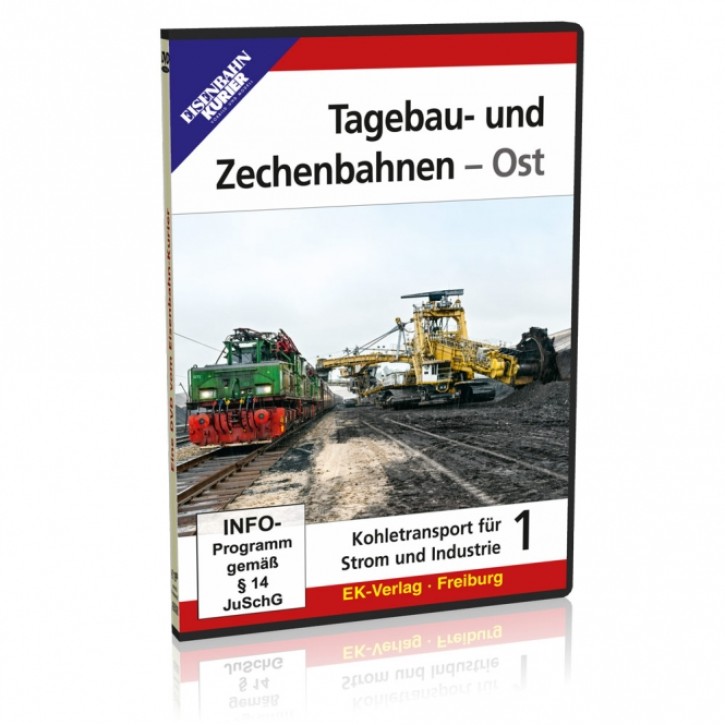 Tagebau- und Zechenbahnen Ost - Kohletransport für Strom und Industrie (DVD)