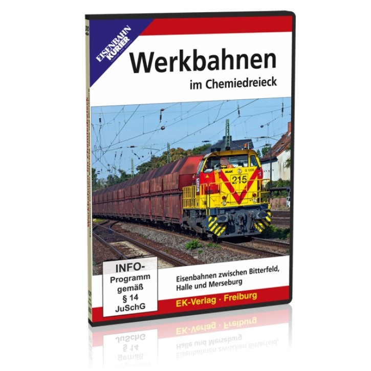 Werkbahnen im Chemiedreieck - Eisenbahnen zwischen Bitterfeld, Halle und Merseburg (DVD)