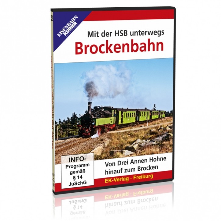 Die Brockenbahn - Mit der HSB unterwegs - Von Drei Annen Hohne hinauf zum Brocken (DVD)