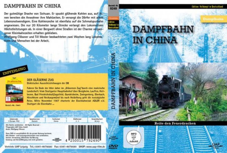 Dampfbahn in China - Reite den Feuerdrachen (DVD)