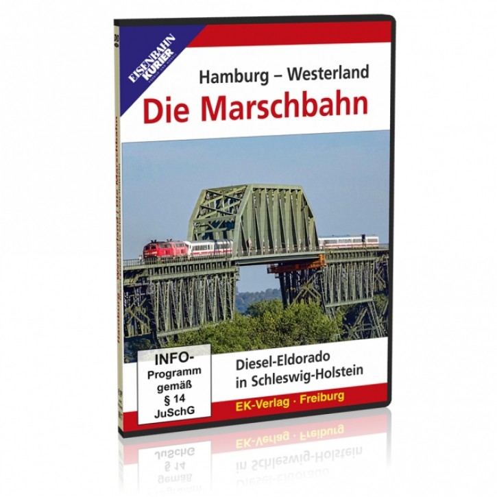 Die Marschbahn Hamburg – Westerland, Diesel-Eldorado in Schleswig-Holstein (DVD)