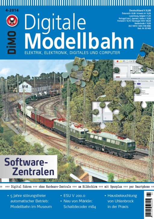 Digitale Modellbahn 4-2014: Software-Zentralen