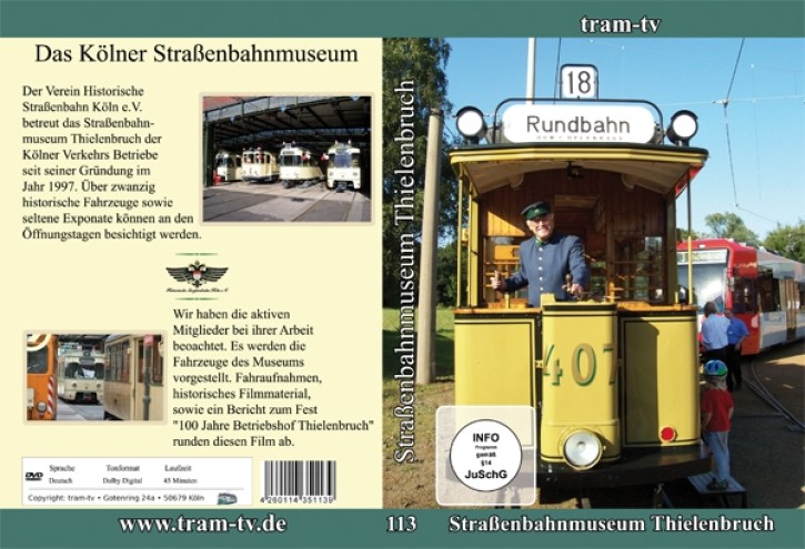 DVD: Das Straßenbahnmuseum Thielenbruch