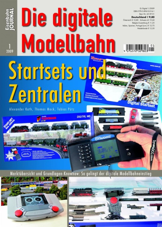 Eisenbahn-Journal: Die digitale Modellbahn Heft 1. Startsets und Zentralen