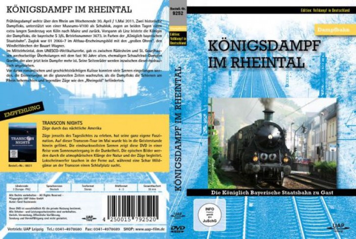 Königsdampf im Rheintal (DVD)