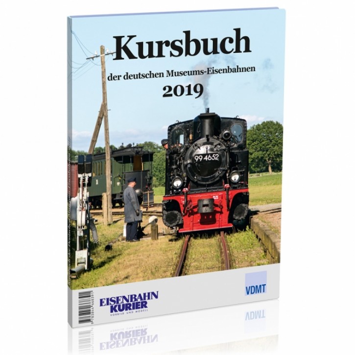 Kursbuch der deutschen Museums-Eisenbahnen 2019